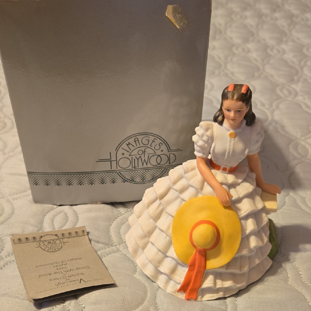 Avon Images of Hollywood Collectible Figurine Scarlett